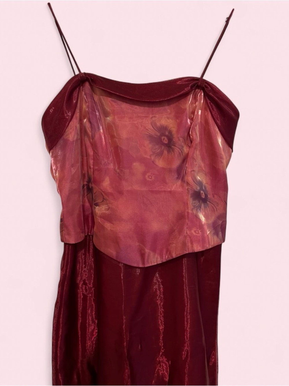 Vintage Floral Gown